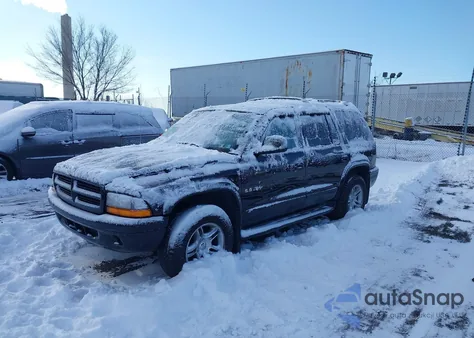2002 Dodge Durango R/T from USA, damaged, VIN 1B4HS78ZX2F172333